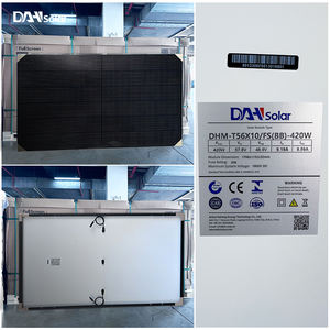 Rotterdam Stock 410w 450W 450w 460W <span class=keywords><strong>DAH</strong></span> Panneau Solaire Bifacial Panneau Solaire Mono 550W Panneau Solaire avec Certificats CE - Product Image 3