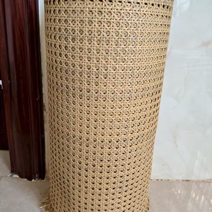 ม้วนหวายสานสีอ่อน ตาข่ายลายธรรมชาติ วัสดุทำเฟอร์นิเจอร์ ของตกแต่งบ้าน - Product Image 4