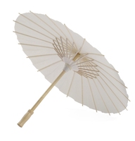 Parapluies en papier colorés personnalisés, parapluie en papier blanc, parapluie en papier de 84 cm