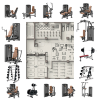 Machine à Soulever les Mollets Réglable Commerciale pour l'Entraînement du Bas du Corps OEM ODM Cadre en Acier Robuste Équipement de Gym