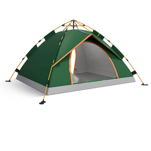 Tente de camping professionnelle légère pour l'extérieur, quatre saisons, tissu Oxford, ouverture automatique rapide, une chambre, pliable, 1500-2000 mm - Product Image 3