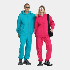 2025 Autumn Winter New SW Brand 430g Light Fleece Loop YKK Zipper Men's Oversized Fit Windproof Eco-Friendly Hooded <b>Cardigan</b> - Product Image 5