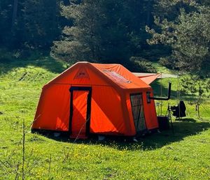 Tente de camping gonflable <span class=keywords><strong>WAKE</strong></span> imperméable en Oxford pour l'extérieur, pour 8 à 10 personnes, utilisation quatre saisons, ouverture automatique rapide - Product Image 6
