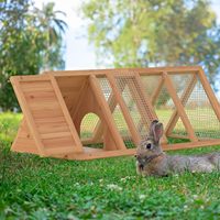 Poulailler en bois conçu rationnellement avec des grilles de ventilation, cage à lapins, poulailler pour cailles, cages à lapins en bois, poulailler extérieur