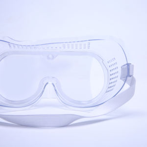 Gafas protectoras de seguridad para ojos transparentes ajustables resistentes a salpicaduras químicas - Product Image 3