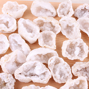 Piedra Natural rugosa de alta calidad, piedra de cristal de alto nivel, rebanada de <span class=keywords><strong>geoda</strong></span> para decoración, venta al por mayor - Product Image 2