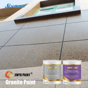 China manufacturer Weather Resistance High Coverage Optional Colors Decorative Real Stone Granite Emulsion Paint for the wall