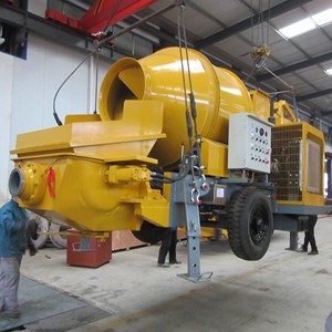 New Portable <strong>Concrete</strong> Pump and <strong>Concrete</strong> Mixers Mini Diesel <strong>Concrete</strong> Mixer With Pump <strong>Machine</strong> for House Building Use - Product Image 4