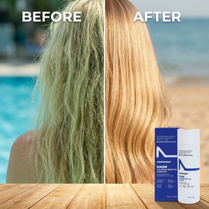 Shampooing Hydratant et Réparateur pour <span class=keywords><strong>Cheveux</strong></span> de Nageurs, Texture Saine, Douce et Lisse, Anti-Dessèchement, Élimination du Chlore Post-Nage, 250ml - Product Image 2