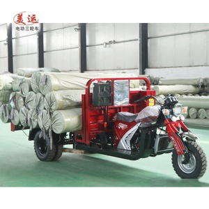 Camión de Carga Abierta para Obras de Construcción, Remolque de Transporte Motorizado para Minería, Motocicleta de Tres Ruedas - Product Image 3