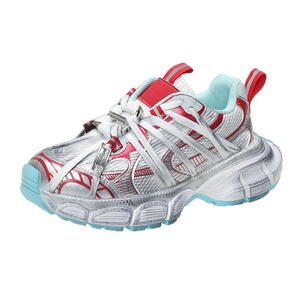 2025 printemps nouvelles chaussures pour femmes Torre semelle épaisse Couple hommes et femmes rétro Sneaker Paris sangle - Product Image 5