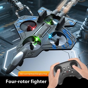 Tàu lượn bay Máy bay trực thăng RC sở thích máy bay phản lực 2.4G diễn viên đóng Thế RC bọt thắp sáng máy bay chiến đấu trẻ em Đồ chơi - Product Image 3