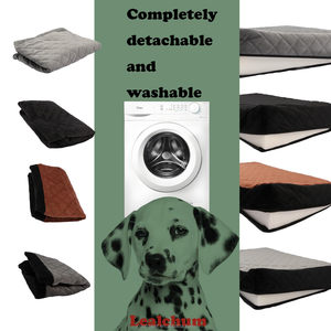 Vente en gros de siège auto rehausseur de luxe pour animaux de compagnie avec coussin surélevé lit de voiture de voyage canapé-siège lavable pour animaux de compagnie - Product Image 5