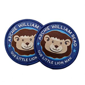 Parches de Oso Tejidos a Máquina Ecológicos de Alta Calidad con Cuentas, Bordados Personalizados Termoadhesivos para Ropa y Gorros de Bebé - Product Image 3