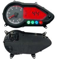 Harga pabrik meteran dasbor Digital sepeda motor Speedometer model 125 135 150 160 kondisi baru plastik