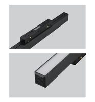 Rail lumineux LED magnétique 10W 15W 20W 30W 40W, rail lumineux linéaire LED 120 ° Projecteur pour la maison, le bureau, les magasins de vêtements