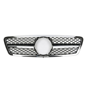 <span class=keywords><strong>Calandre</strong></span> avant en métal chromé de haute qualité, grille style SL pour Mercedes Benz W203 <span class=keywords><strong>AMG</strong></span> <span class=keywords><strong>classe</strong></span> <span class=keywords><strong>C</strong></span> de 2000 à 2006 - Product Image 1