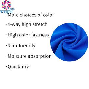 Rắn Màu Thoáng Khí Nylon Spandex Căng Đồ Bơi Vải Dệt Kim Vải Bốn Chiều Căng Vải Cho Thể Thao Yoga Quần Áo Bikini - Product Image 4