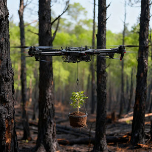 Dron de Carga Industrial de 150 kg, UAV de 8 Rotores, Larga Duración, Alta Estabilidad, Posicionamiento RTK, Transporte Pesado - Product Image 2