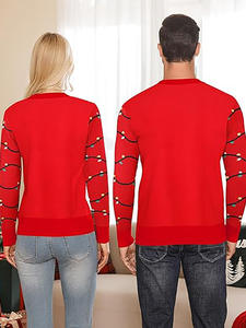 Family <strong>Xmas</strong> Sweater Ugly Christmas Sweater for Parent Child Toddler Adult Baby Kids Knitted with Character Pattern for Winter - Product Image 4