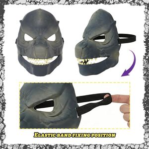 Disfraz de Dinosaurio SINSEN para Niños, Mono de Tiranosaurio Rex con Máscara y Cola, Disfraz para Fiesta de Halloween, Talla Infantil - Product Image 6