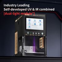 Qianli 3ème génération SU8 Machine laser UV&IR à lumière froide pour jeunes, multilingue, autofocus pour téléphones portables et verres d'appareil photo, garantie 1 an