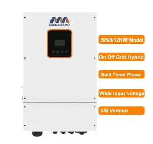 10 kw 15kw 18kw 20kw 20 kw R10klna Split Off Grid 3 Phase Solar Invertor Inversor Megarevo Solar Hybrid Inverter