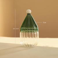 Diffuseur d'arômes en verre de Noël avec pierres naturelles, ensemble diffuseur d'huiles essentielles en roche de lave volcanique personnalisée pour cadeau