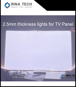 Panel de Guía de Luz Acrílico RINA TECH de 2.5mm para Reparación de Pantallas de TV con Patrón de Puntos Láser y Servicio de Corte - Product Image 1