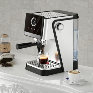 Cafetera Espresso con Presión de 20 Bares, Tanque de Agua de 2L, Cuerpo de Acero Inoxidable, 1300W, Control Semiautomático, Vaporizador de Leche - Product Image 3
