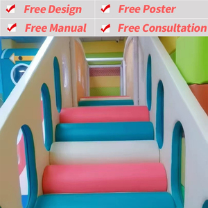 Equipo de Juegos Interior Modular para Niños, con Áreas de Trampolín Expandibles, para Uso en Guarderías - Product Image 3