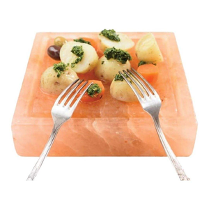 Ladrillos de Sal de Grado Alimenticio al por Mayor, 8x4x2 pulgadas, Losa de Sal Rosa del Himalaya Pulida para Asar y Servir en Frío, Kosher - Product Image 1