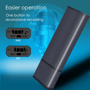 Amazon TOOBOM nhà cung cấp gián điệp thiết bị điện tử Có Thể Sạc Lại Smallestr Micro USB Ghi Âm ổ Di Động <span class=keywords><strong>Dictaphone</strong></span> - Product Image 3