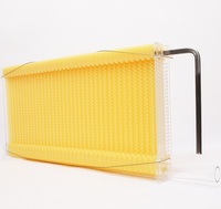 14 PCS Auto Run Beehive Frame Super BOX Seep Honey Comb Frames pour Beehive House Apiculture