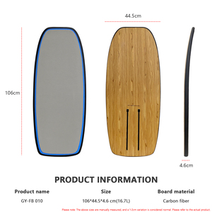ODM/OEM 106CM Small Lightweight Carbon Wave Hydrofoil Surfing Wing Foil <b>Water</b> Play Pumping Pump Efoil Surfboard for Foil Board - Product Image 2