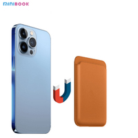 Étui Portefeuille Magnétique en Cuir avec Porte-Cartes Adhésif pour iPhone 14 13 12 Pro Max Plus XR XS MAX