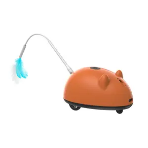 Перезаряжаемая электрическая самовращающаяся умная Интерактивная интеллектуальная игрушка для домашних животных с электрошокером
