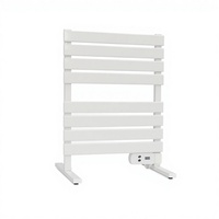 Calentador de Toallas Eléctrico Portátil de Aluminio HOPE T400-6, Garantía de 2 Años, Diseño Moderno, Uso Doméstico y Hotelero, Temporizador, Montaje en Pared