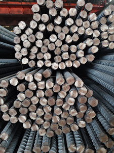 Heavy Duty <strong>Threaded</strong> Steel <strong>Bar</strong> <strong>Reinforced</strong> Ribs High Bond Strength With Concrete