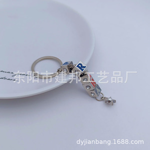 Fabricant de souvenirs touristiques, République tchèque, Ancien palais, France, Espagne, Allemagne, Italie, Dubaï, porte-clés en alliage de zinc - Product Image 3