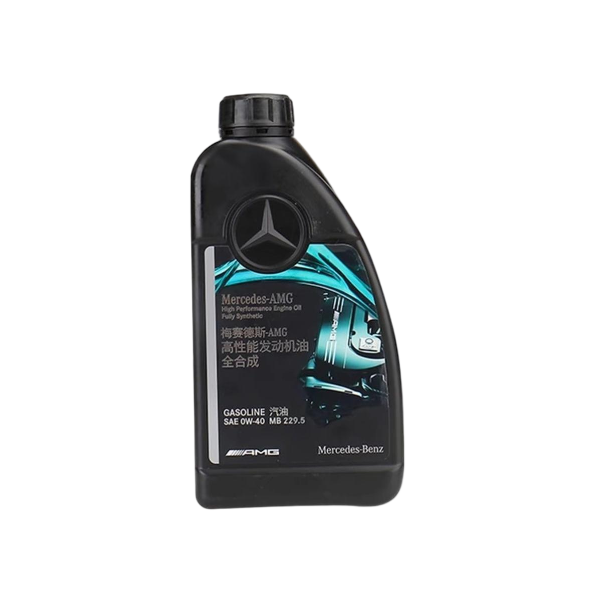 Mercedes-AMG Original 0W-40 Full Synthetic Engine Oil 1L, MB Approved, Workshop Bulk Pack, 12 Bottles/Case, Global Wholesale Oil Parts Image 5