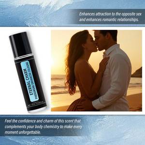 Cologne enrichie en phéromones, Cologne aux phéromones pour hommes, <span class=keywords><strong>Parfum</strong></span> en flacon roll-on, <span class=keywords><strong>Parfum</strong></span> en verre, Cologne liquide minérale pour hommes, Portable - Product Image 4