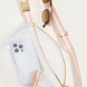 กระเป๋าคาดเอวใสแบบมีซิป น้ำหนักเบา ผลิตจาก PVC ได้รับการรับรองจากสนามกีฬา เหมาะสำหรับงานอีเว้นท์ กีฬา คอนเสิร์ต  สำหรับทุกเพศ - Product Image 2