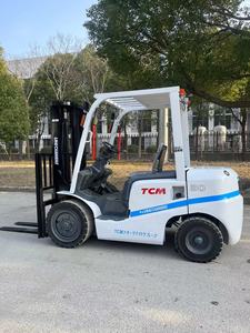 Buena eficiencia de trabajo original hecho en Japón TCM carretilla elevadora de 3 toneladas FD30 carretilla elevadora diésel usada precio de fábrica - Product Image 4