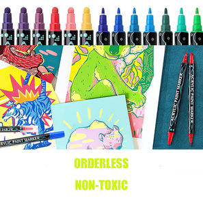 Marcadores Acrílicos Líquidos de Venta Directa de Fábrica, para Dibujar, Pintar, Arte, Manualidades Creativas, 60, 84, 120, 168 Colores - Product Image 6