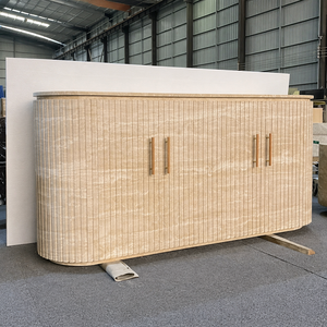 <span class=keywords><strong>Aparador</strong></span> Moderno <span class=keywords><strong>de</strong></span> Travertino Beige <span class=keywords><strong>de</strong></span> Lujo para Sala <span class=keywords><strong>de</strong></span> Estar y <span class=keywords><strong>Entrada</strong></span> - Product Image 2