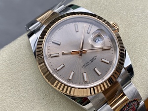 นาฬิกาจักรกลคุณภาพเยี่ยม หรูหรา กันน้ำ ขนาด 41 มม. ผลิตโดย CFactory ตัวเรือนเหล็ก 904L กลไก 3235 สายแบบ Jubilee สองสี รุ่น 126-334 - Product Image 2