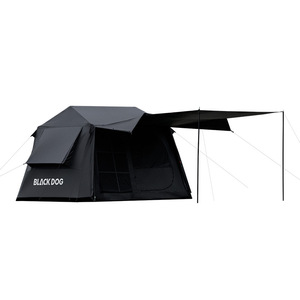 Blackdog Cloud House 6,0 tienda <span class=keywords><strong>de</strong></span> campaña <span class=keywords><strong>de</strong></span> apertura rápida completamente automática al aire libre negro pegamento Camping durante la noche Villa - Product Image 1
