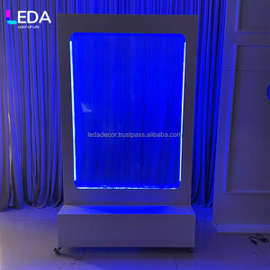 Cabina Telefónica LEDA Moderna para Bodas con Mensaje Personalizado, Tablero de Mensajes de Metal/Acrílico, Accesorios de Decoración para Lugares de Boda - Product Image 3