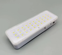 Lampe de travail LED d'urgence Boyid avec prise US/UK, clignotante, magnétique, rechargeable, en plastique, USB, 30 LED, portable, pour extérieur/intérieur